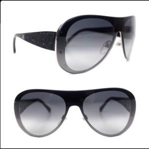 CHANEL Black Sunglasses